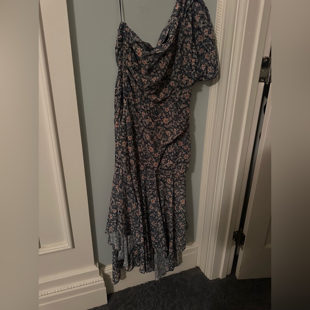 ASTR the Label one shoulder dress